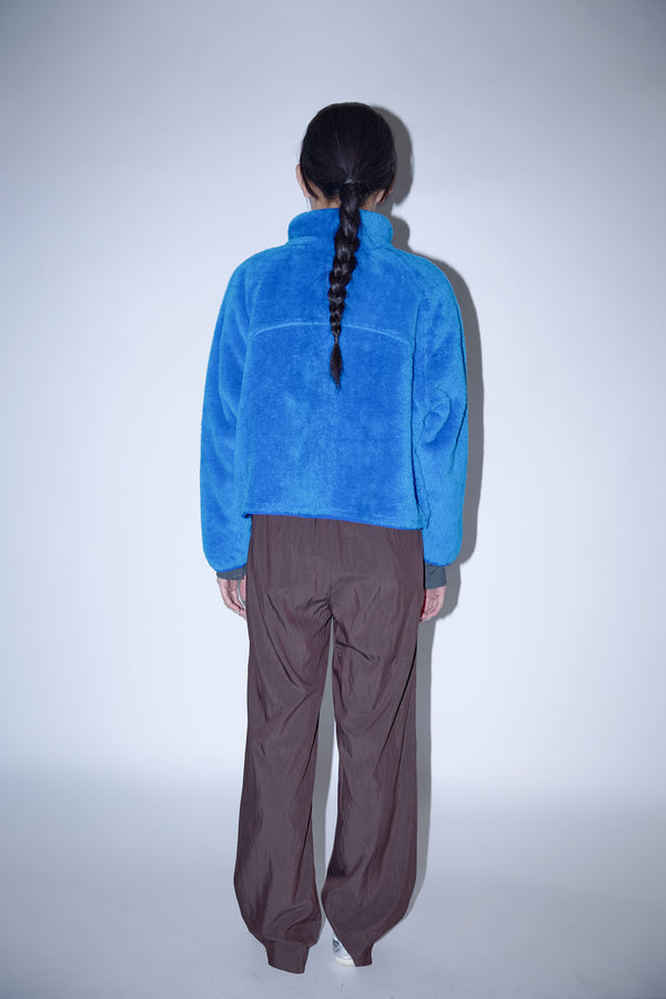 Enavant TEDDY SHERPA JACKET in the color Blue