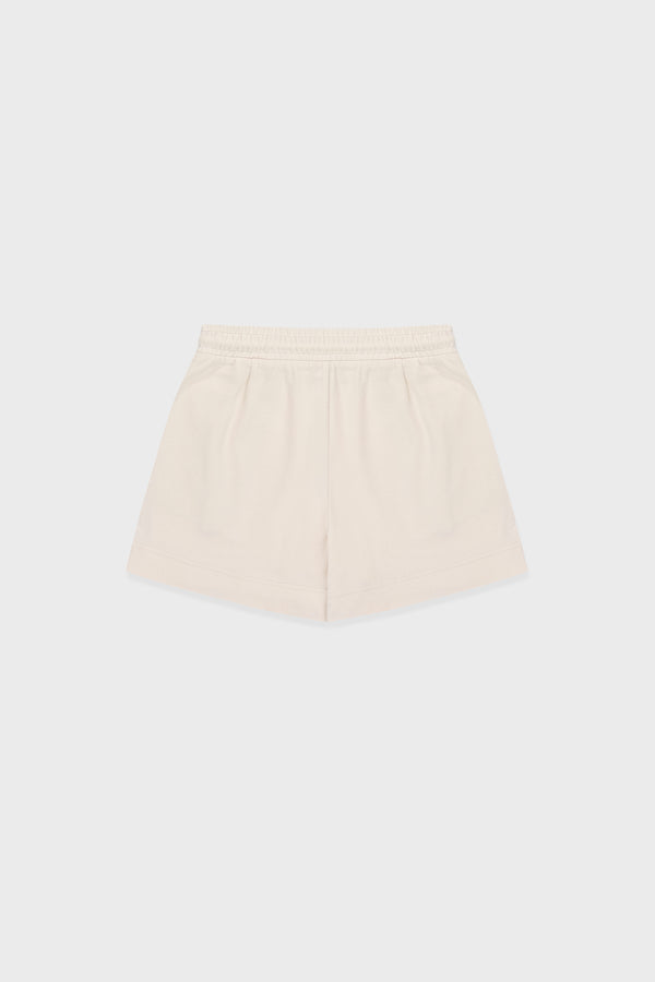 Enavant VICTORIA TERRY SHORT in the color Ivory