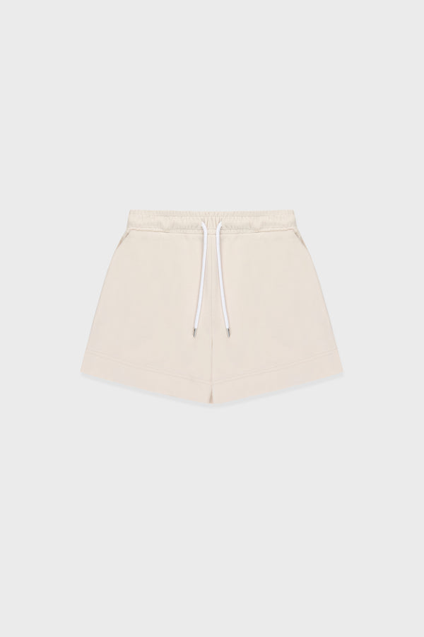 Enavant VICTORIA TERRY SHORT in the color Ivory