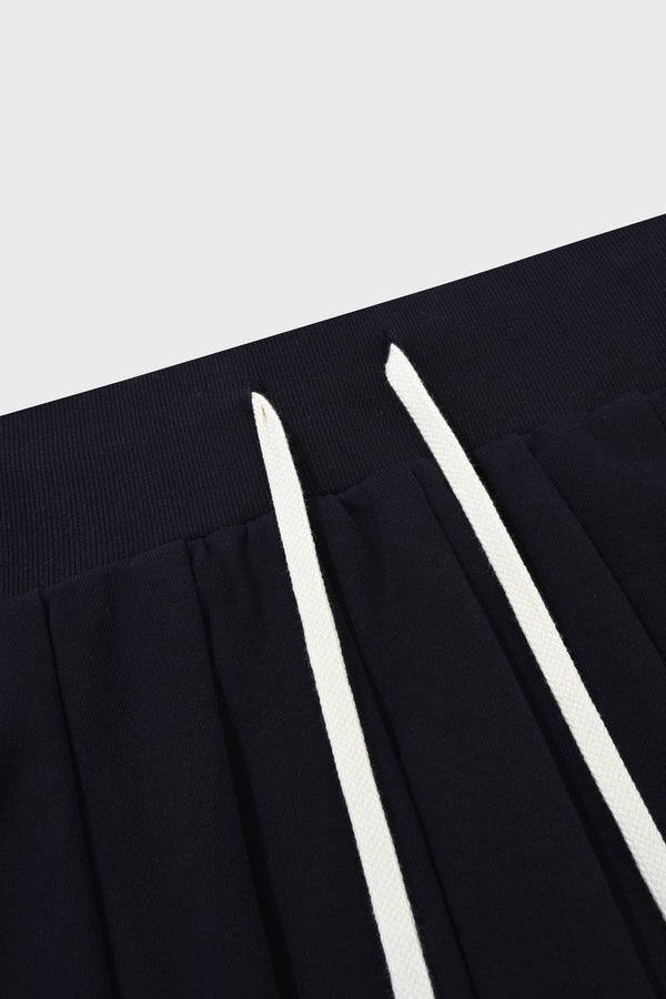 Enavant DYLAN PLEATED SKIRT in the color Navy