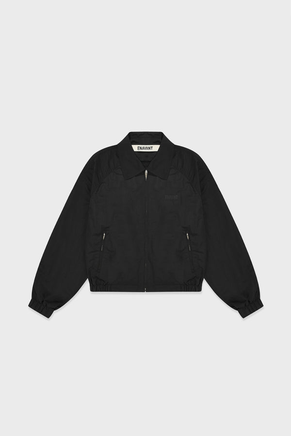 Enavant HARPER NYLON JACKET in the color Black