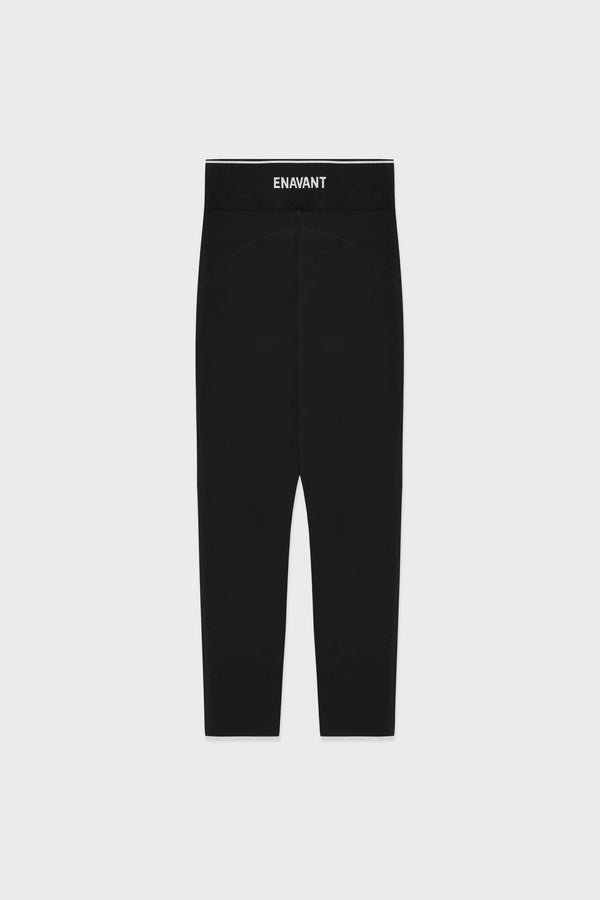 Enavant RILEY BANDED LEGGING in the color Black