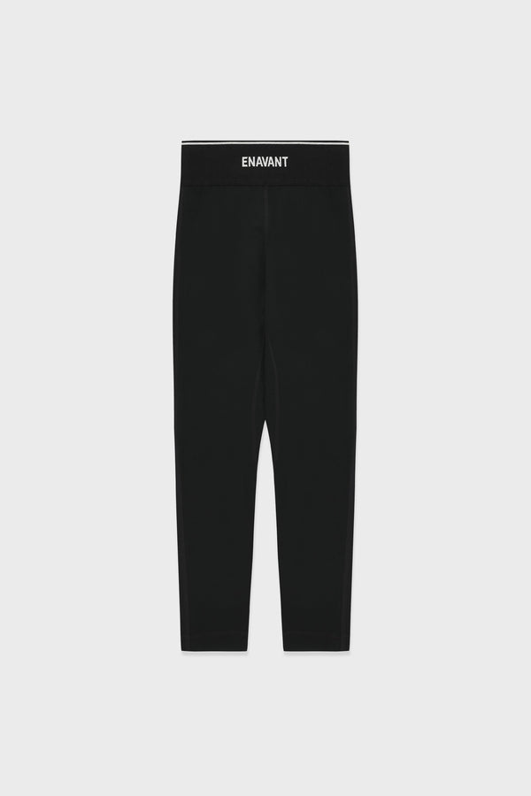 Enavant RILEY BANDED LEGGING in the color Black